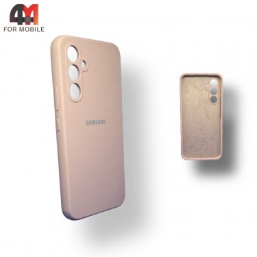 Чехол для Samsung A34 5G Silicone Case, пудрового цвета