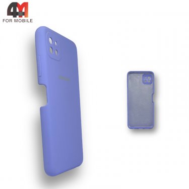 Чехол для Samsung A22 5G/A22S Silicone Case, лавандового цвета