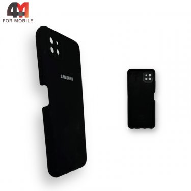 Чехол для Samsung A22 5G/A22S Silicone Case, черный
