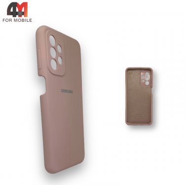 Чехол для Samsung A23 4G Silicone Case, пудрового цвета