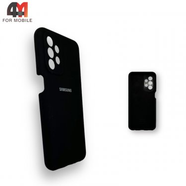 Чехол для Samsung A23 4G Silicone Case, черного цвета