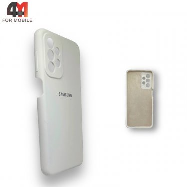 Чехол для Samsung A23 4G Silicone Case, белого цвета