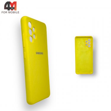 Чехол для Samsung A32 4G Silicone Case, желтого цвета