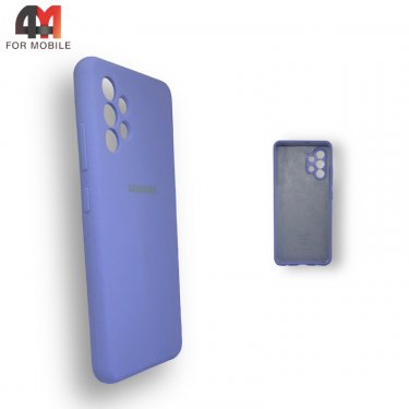 Чехол для Samsung A32 4G Silicone Case, лавандового цвета