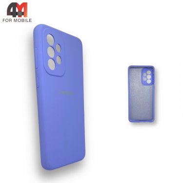 Чехол для Samsung A33 5G Silicone Case, лавандового цвета