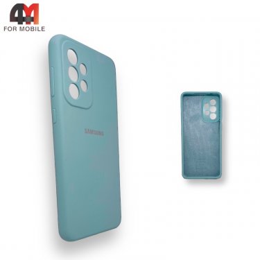Чехол для Samsung A33 5G Silicone Case, ментолового цвета