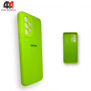 Чехол для Samsung A33 5G Silicone Case, неонового цвета