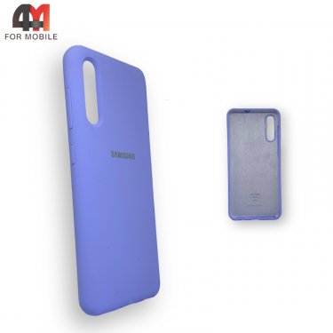 Чехол для Samsung A50/A30s/A50s Silicone Case, лавандового цвета
