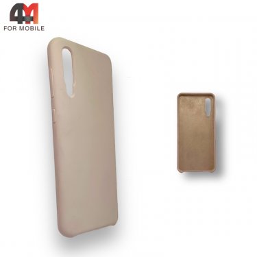 Чехол для Samsung A50/A30s/A50s Silicone Case, бежевого цвета