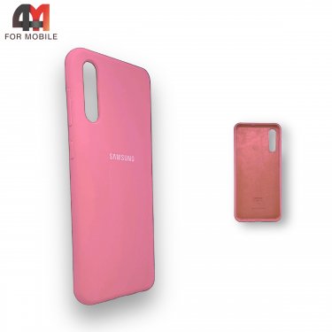 Чехол для Samsung A50/A30s/A50s Silicone Case, розового цвета