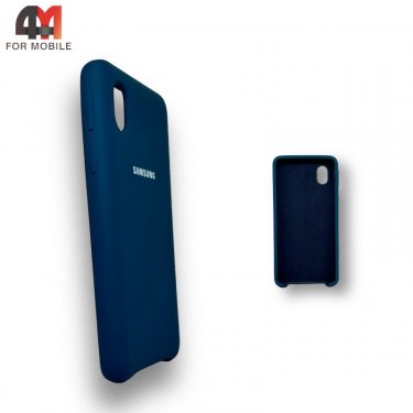 Чехол Samsung A01 Core/M01 Core Silicone Case, темно-бирюзового цвета