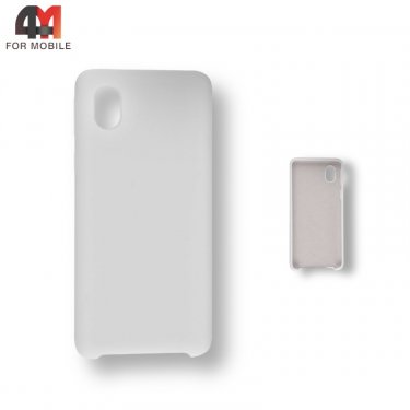 Чехол Samsung A01 Core/M01 Core Silicone Case, белого цвета