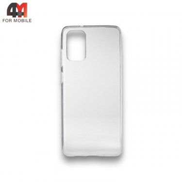 Чехол для Samsung A02s/M02s силиконовый, ультратонкий, прозрачный