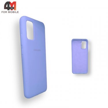 Чехол для Samsung A02s/M02s Silicone Case, лавандового цвета