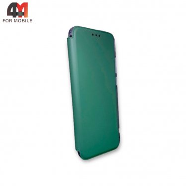 Чехол-книга для Samsung A03 Core с усиленными углами, зеленого цвета