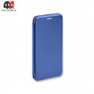 Чехол-книга для Samsung A12/M12 синего цвета