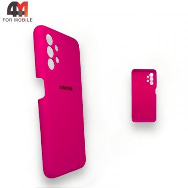 Чехол для Samsung A13 4G Silicone Case, ярко-розового цвета