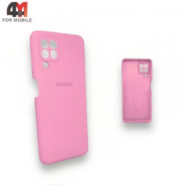 Чехол для Samsung A22 4G/M22/M32 Silicone Case, розового цвета