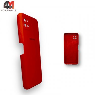 Чехол для Samsung A22 5G/A22S Silicone Case, красного цвета