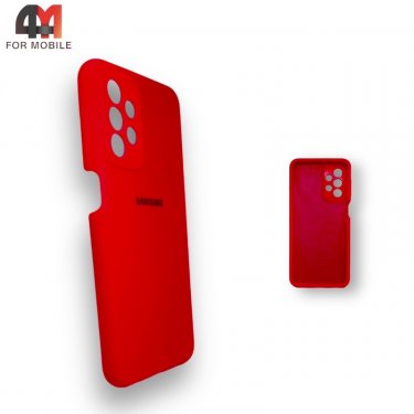 Чехол для Samsung A23 4G Silicone Case, красного цвета