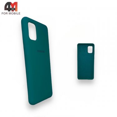 Чехол для Samsung A31 Silicone Case, темно-бирюзового цвета