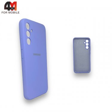 Чехол для Samsung A34 5G Silicone Case, лавандового цвета