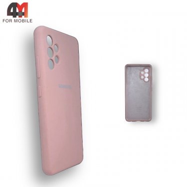 Чехол для Samsung A32 4G Silicone Case, пудрового цвета
