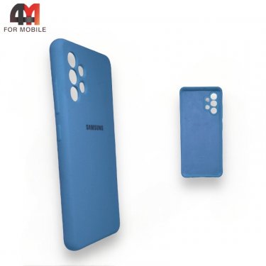 Чехол для Samsung A32 4G Silicone Case, синего цвета