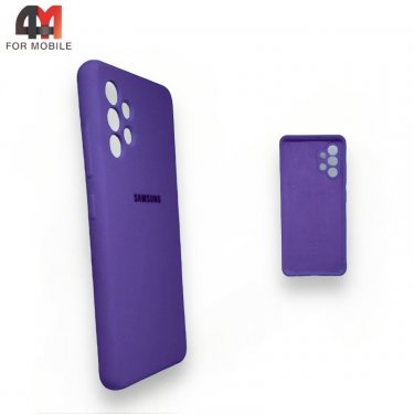 Чехол для Samsung A32 4G Silicone Case, фиолетового цвета