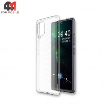 Чехол для Samsung A42 силиконовый, ультратонкий, прозрачный