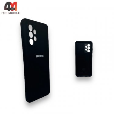 Чехол для Samsung A52/A52s Silicone Case, черного цвета
