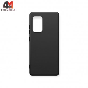 Чехол для Samsung A52/A52s силиконовый, матовый, черного цвета