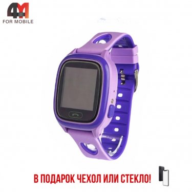 Часы детские Smart Baby Watch, Y85, фиолетового цвета