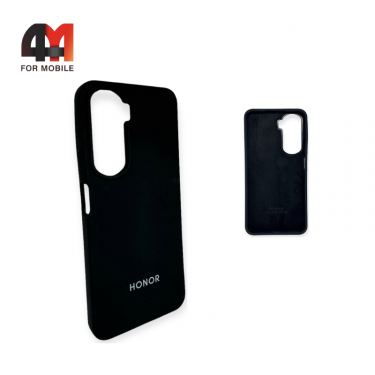 Чехол Huawei Honor 90 Lite 5G/X50i 5G Silicone Case, черного цвета