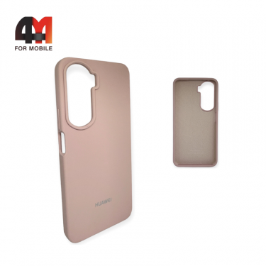 Чехол Huawei Honor 90 Lite 5G/X50i 5G Silicone Case, пудрового цвета