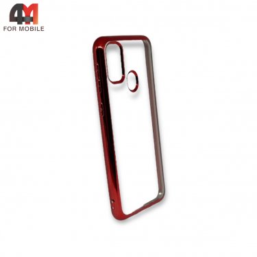 Чехол Samsung M21/M30S силиконовый с красным ободком