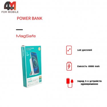Power Bank MagSafe A27-1, 20W, белого цвета, 10000 mAh