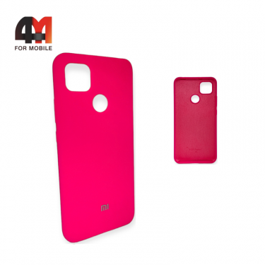 Чехол Xiaomi Redmi 9C/Redmi 10A Silicone Case, ярко-розового цвета