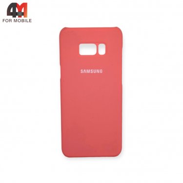 Чехол Samsung S8 Plus пластиковый, Back Cover, персикового цвета