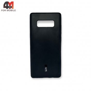 Чехол для Samsung Note 8/N950 силиконовый, матовый, черного цвета, Cherry