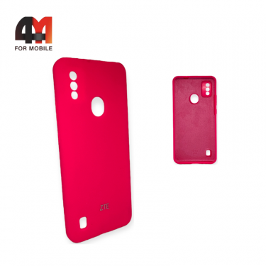Чехол Zte Blade A51 Silicone Case, ярко-розового цвета