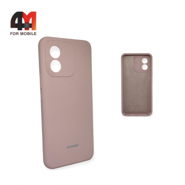 Чехол Huawei Honor X5 Silicone Case, пудрового цвета