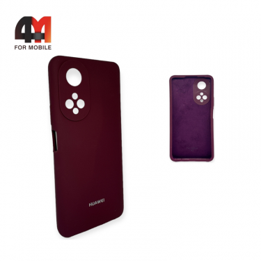Чехол Huawei Honor X7 Silicone Case, цвет марсала