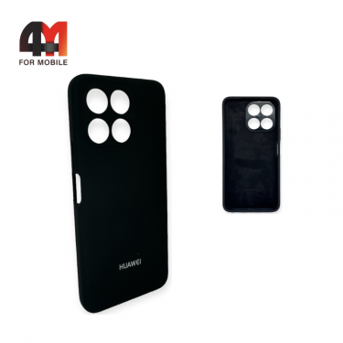 Чехол Huawei Honor X6 4G/X6S 4G/X8 5G Silicone Case, черного цвета