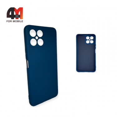 Чехол Huawei Honor X8 Silicone Case, темно-синего цвета