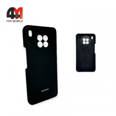 Чехол Huawei Honor 50 Lite Silicone Case, черного цвета