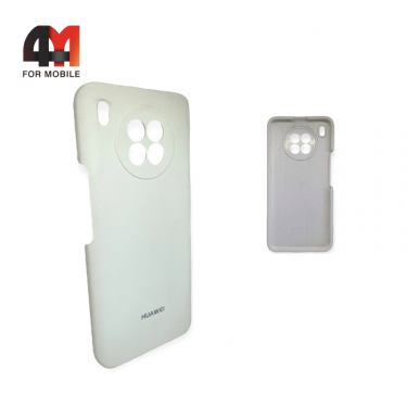 Чехол Huawei Honor 50 Lite Silicone Case, белого цвета