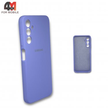 Чехол для Samsung A05s силиконовый, Silicone Case, лавандового цвета