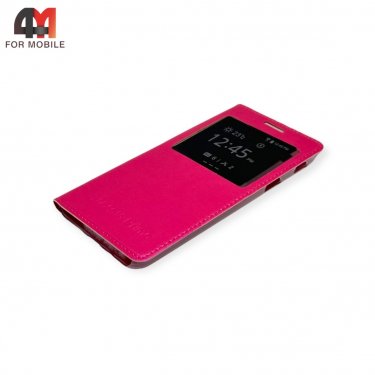 Чехол-книга для Samsung J5 Prime/G570 розового цвета
