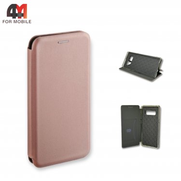 Чехол-книга для Samsung Note 8/N950 цвет розовое золото